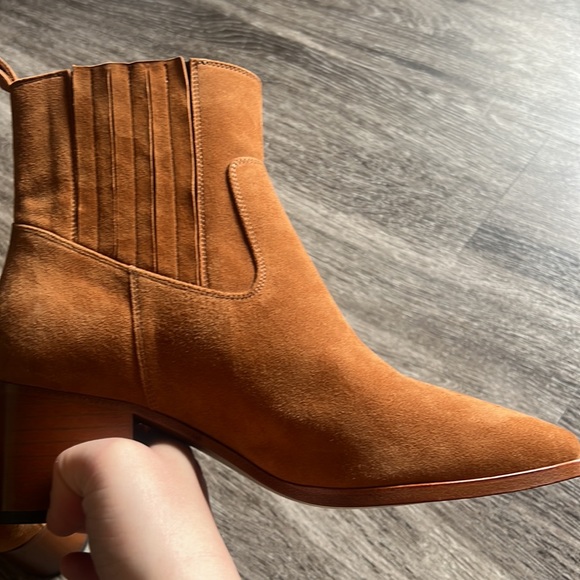 (SOLD) Frame Le Rue Bootie in Caramel - Picture 10 of 14